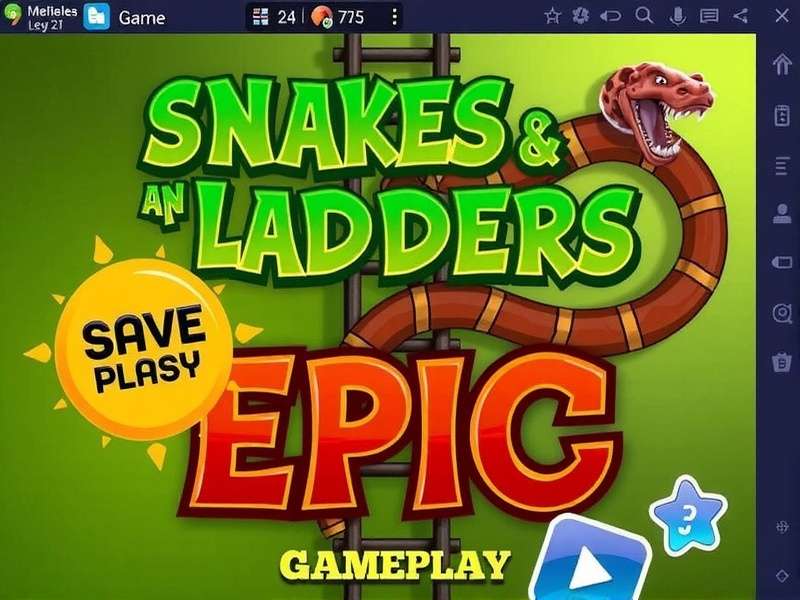 Modern Digital Gameplay of Snakes And Ladders Snakes And Ladders Epic Gameplay